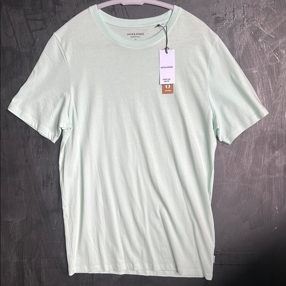 Jack & Jones Light Green Short Sleeve Tee